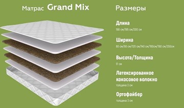 Матрас Grand, Mix в Южно-Сахалинске - предосмотр 5