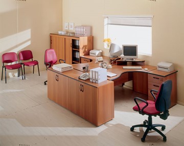 Мебель для персонала ДИН-Р (французский орех) в Южно-Сахалинске - предосмотр 5