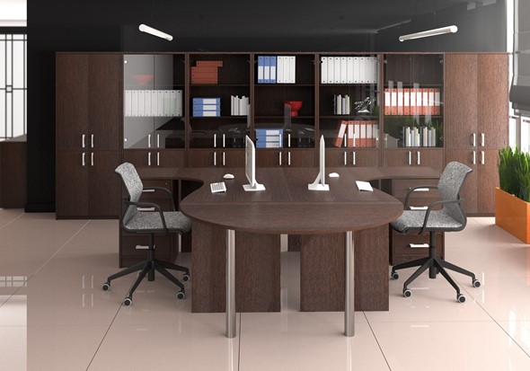 Набор мебели в офис Арго №2 в Южно-Сахалинске - изображение