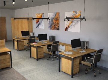 Набор мебели в офис Public Comfort в Южно-Сахалинске - предосмотр
