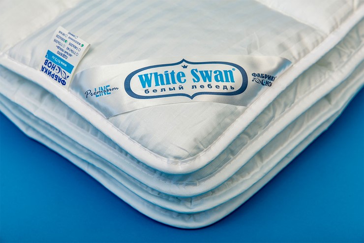 Одеяло всесезонное двуспальное Белый лебедь в Южно-Сахалинске - изображение 1