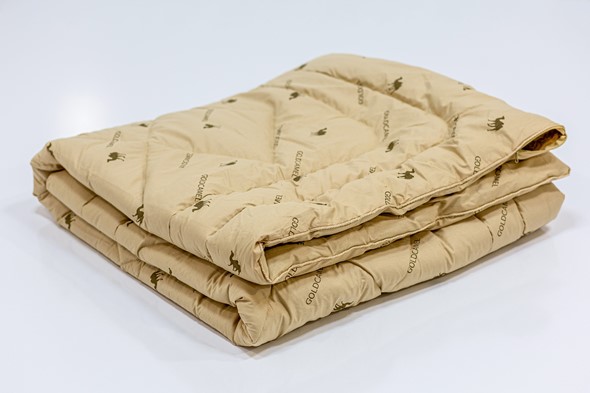 Одеяло зимнее полутороспальное Gold Camel в Южно-Сахалинске - изображение