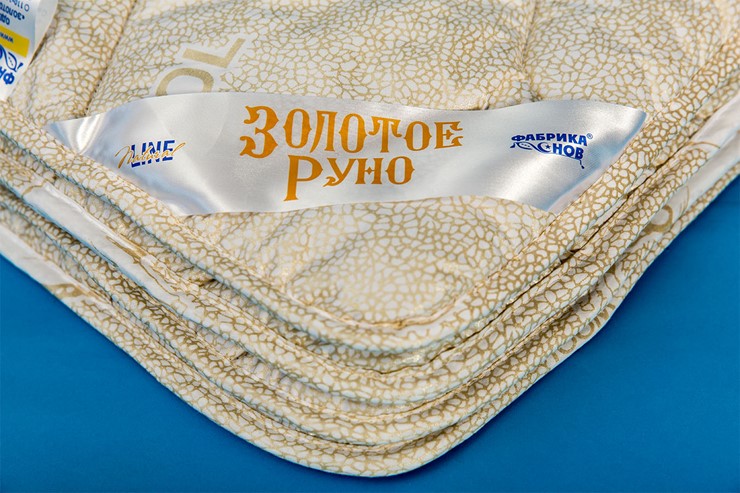 Одеяло всесезонное полутороспальное Золотое Руно в Южно-Сахалинске - изображение 1