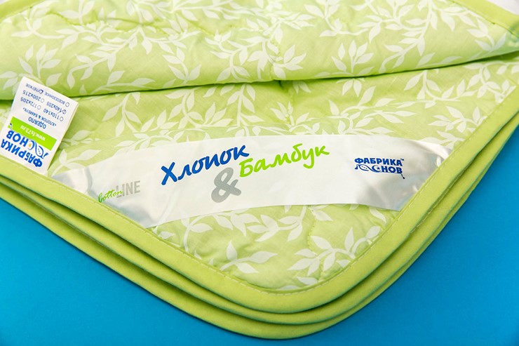 Одеяло лёгкое полутороспальное Хлопок & Бамбук в Южно-Сахалинске - изображение 1