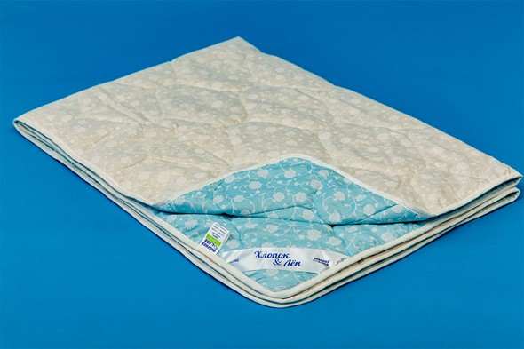 Одеяло легкое двуспальное Хлопок &  Лен в Южно-Сахалинске - изображение