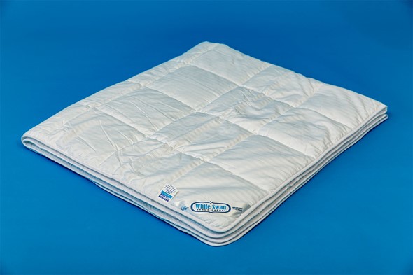 Одеяло лёгкое двуспальное Белый лебедь в Южно-Сахалинске - изображение
