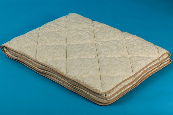 Одеяло всесезонное двуспальное Шерсть & Хлопок в Южно-Сахалинске - изображение