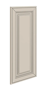 Дверь (Декор) Атланта L297 эмаль (сливки патина платина) в Южно-Сахалинске