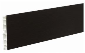 Цоколь ПВХ (цвет Черный) 2 м (Н-150мм) в Южно-Сахалинске - изображение