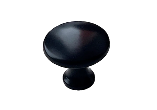 Ручка кнопка 0010 (0) Черный матовый в Южно-Сахалинске - изображение