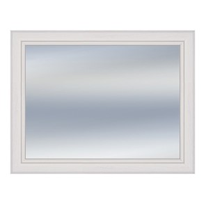 Настенное зеркало Неаполь,  ясень анкор светлый / патина серебро в Южно-Сахалинске - предосмотр