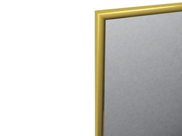 Зеркало навесное Сельетта-5 глянец золото (1500х500х9) в Южно-Сахалинске - предосмотр 1