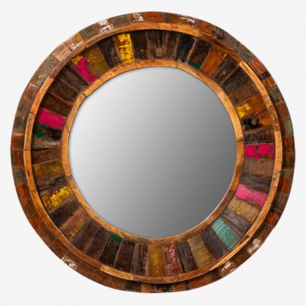 Зеркало Маниша круглое в Южно-Сахалинске - изображение