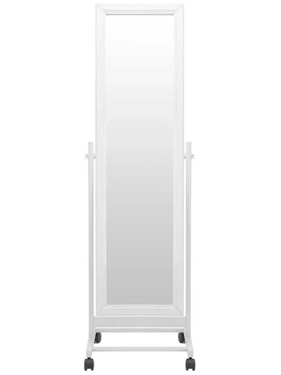 Зеркало напольное BeautyStyle 27 (135х42,5см) Белое в Южно-Сахалинске - изображение 1