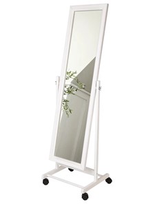 Зеркало напольное BeautyStyle 27 (135х42,5см) Белое в Южно-Сахалинске - предосмотр 6