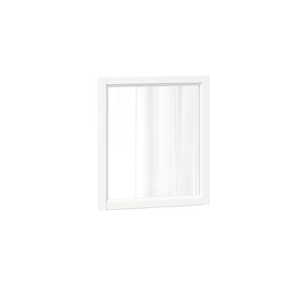 Зеркало в спальню Джулия (Белый) ЛД 695.070.000 70х64х2 в Южно-Сахалинске - изображение