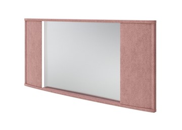 Зеркало на стену Vittoria с подсветкой, Рогожка (Levis 62 Розовый) в Южно-Сахалинске