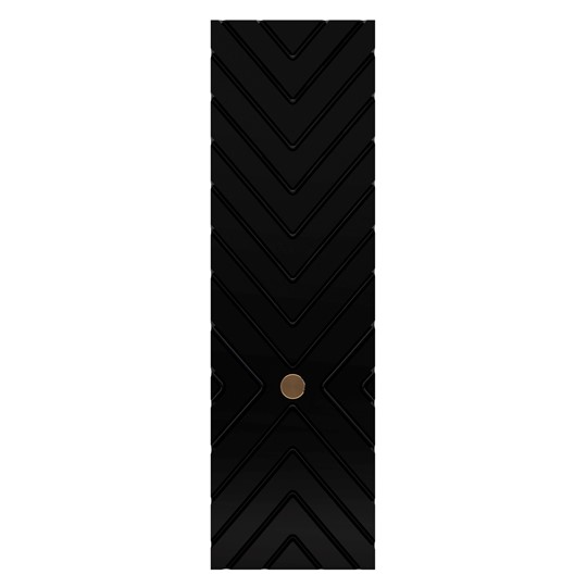 Полка навесная Марсель 350 (черный) в Южно-Сахалинске - изображение 1