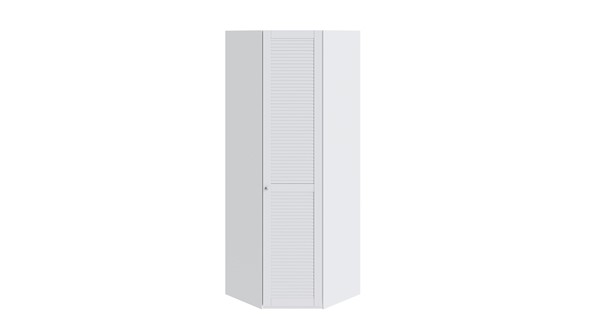 Угловой детский шкаф Ривьера правый СМ 241.23.003R (Белый) в Южно-Сахалинске - изображение
