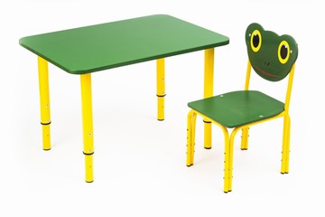 Растущий стол Кузя (Зеленый, Желтый) в Южно-Сахалинске - предосмотр 1