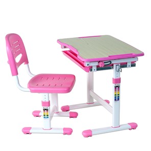 Растущий стол и стул Piccolino Pink в Южно-Сахалинске - предосмотр 1