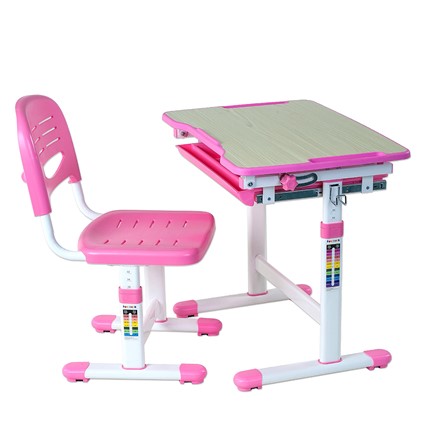 Растущий стол и стул Piccolino Pink в Южно-Сахалинске - изображение