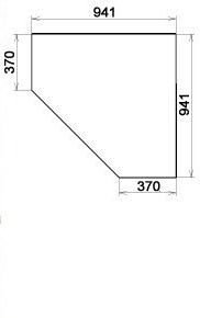 Шкаф 401 угловой со штангой, цвет Дуб Сонома в Южно-Сахалинске - изображение 2