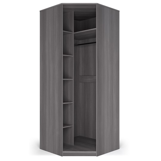 Шкаф угловой с дверью ПАРМА НЕО,  лиственница темная в Южно-Сахалинске - изображение 2