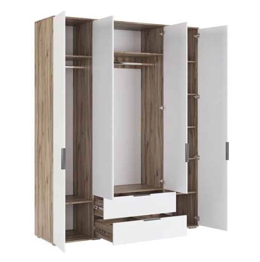 Шкаф 4-дверный Николь (мод.8) в Южно-Сахалинске - изображение 1