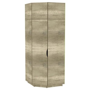 Распашной шкаф Аврора (H33) 2322х854х854, Дуб Каньон Монумент в Южно-Сахалинске - предосмотр