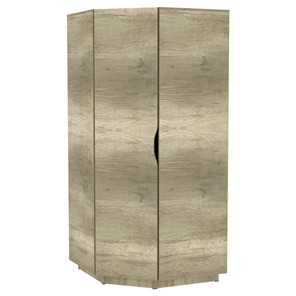 Шкаф распашной Аврора (H34) 1872х854х854, Дуб Каньон Монумент в Южно-Сахалинске - предосмотр