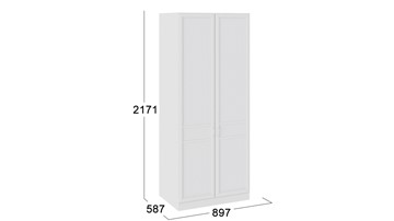 Шкаф для одежды Франческа (СМ-312.07.004) в Южно-Сахалинске - предосмотр 2