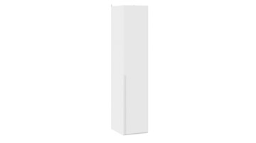 Шкаф для белья Порто (580) СМ-393.07.001 (Белый жемчуг/Белый софт) в Южно-Сахалинске