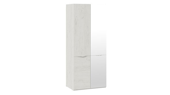 Шкаф распашной Либерти, Дуб крафт белый СМ-297.07.024 в Южно-Сахалинске - изображение