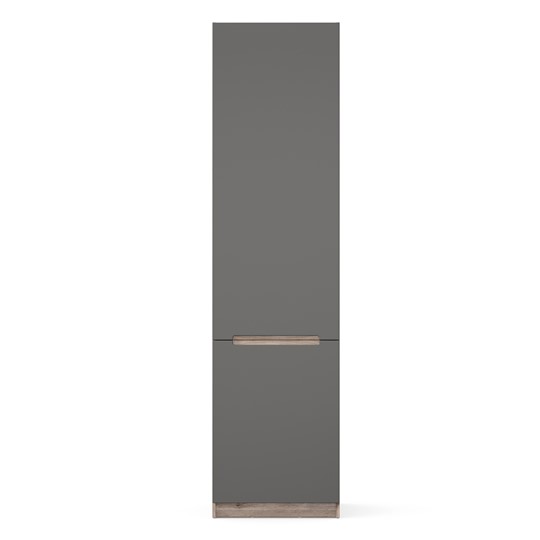 Шкаф 2-створчатый Стефания ЛД 413.030.000, Дуб маувелла/Оникс серый в Южно-Сахалинске - изображение 1