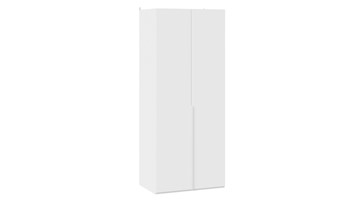 Шкаф двустворчатый Порто (580) СМ-393.07.003 (Белый жемчуг/Белый софт) в Южно-Сахалинске