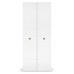 Шкаф с глухим фасадом Марсель 900 (белый) в Южно-Сахалинске - предосмотр 1