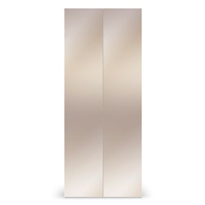 Шкаф с зеркальными фасадами Марсель 900 (белый) в Южно-Сахалинске - предосмотр 1