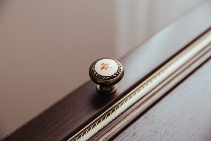 Угловой шкаф-стеллаж Беатрис М14 правый (Орех Гепланкт) в Южно-Сахалинске - изображение 2