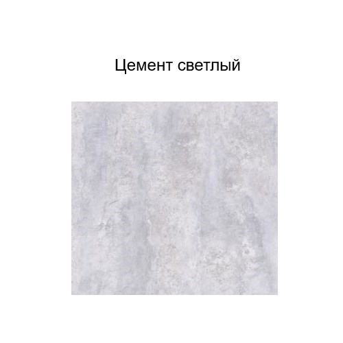 Шкаф кухонный со стеклом Модус, Ш400с/912, цемент светлый в Южно-Сахалинске - изображение 2
