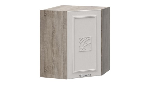 Угловой кухонный шкаф Сабрина с углом 45° ВУ45_72-(40)_1ДР(Д) в Южно-Сахалинске - изображение