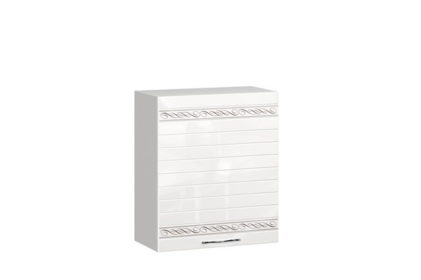 Кухонный шкаф Анастасия 600 009.091.000 белый глянец в Южно-Сахалинске - изображение