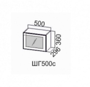 Шкаф кухонный Модерн шг500c/360 в Южно-Сахалинске