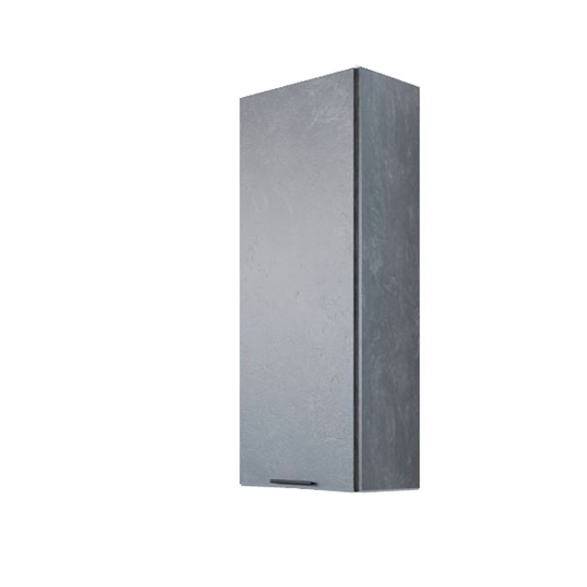 Пенал надстройка Модус, пн400/(720/296) 400х1290х296, цемент темный в Южно-Сахалинске - изображение 2