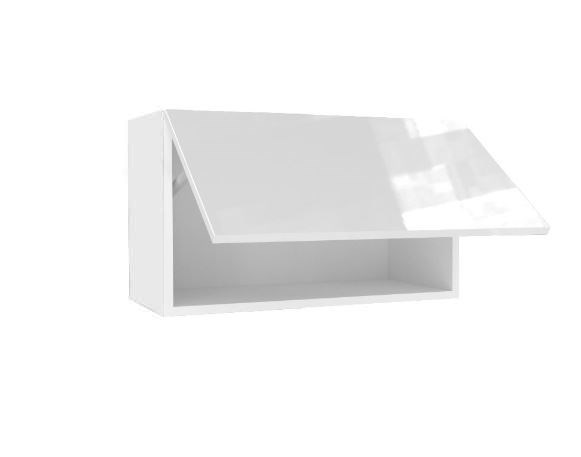 Кухонный шкаф 600 горизонтальный, Шервуд, ЛД 281.710.000.171, белый/белый глянец в Южно-Сахалинске - изображение 1