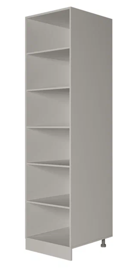Кухонный шкаф-пенал П7 1, Серый/Антрацит в Южно-Сахалинске - изображение 1