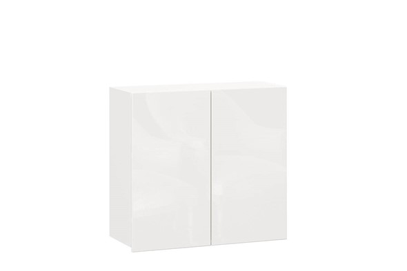 Шкаф на кухню 800, Шервуд, ЛД 281.360.000.162, белый/белый глянец в Южно-Сахалинске - изображение