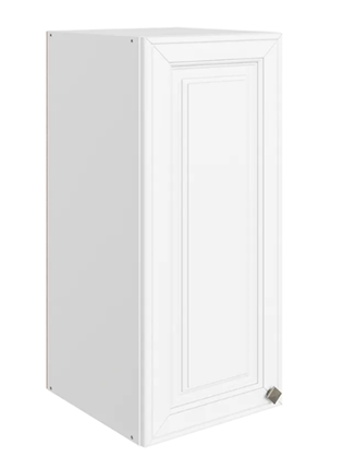Кухонный шкаф Мишель L300 H720 (1 дв. гл.) эмаль (белый/белый) в Южно-Сахалинске - изображение