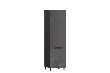 Кухонный шкаф под холодильник Герда 279.280.000.128 (Антрацит) в Южно-Сахалинске - предосмотр