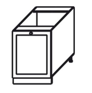 Кухонная тумба Верона для посудомоечной машины 820*600*525мм, глянец/софт в Южно-Сахалинске